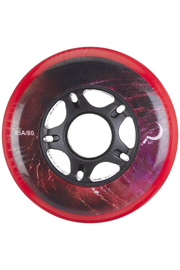 UR Nebula Red 80mm/85A 4 عجلات تزلج حضري