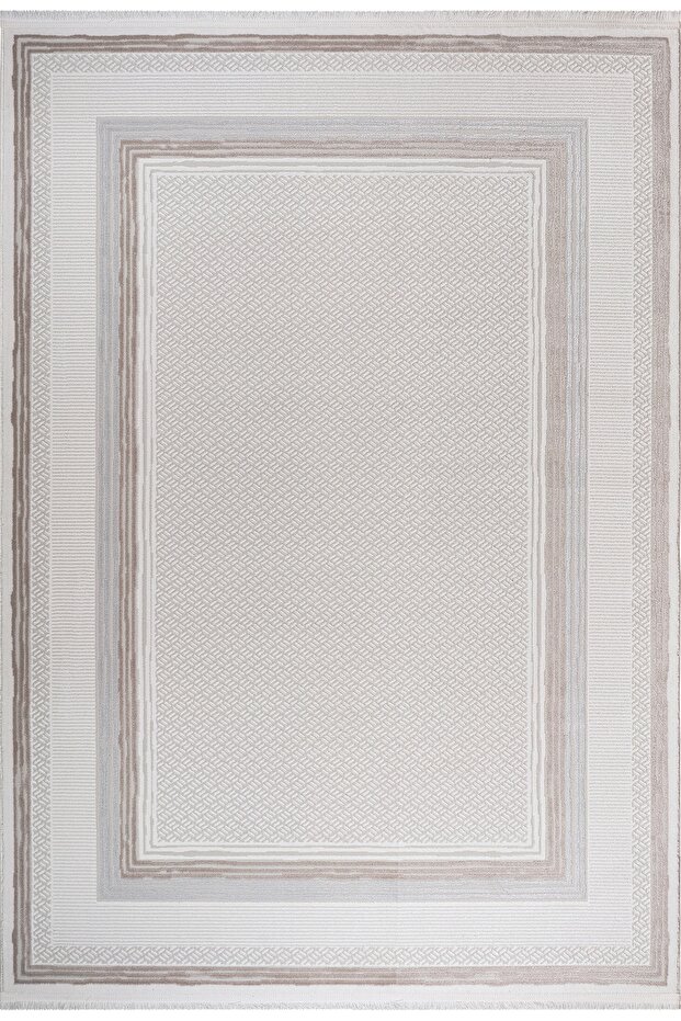 SENTO 2315C GRİ-BEJ AKRİLİK MAKİNE HALISI - 1