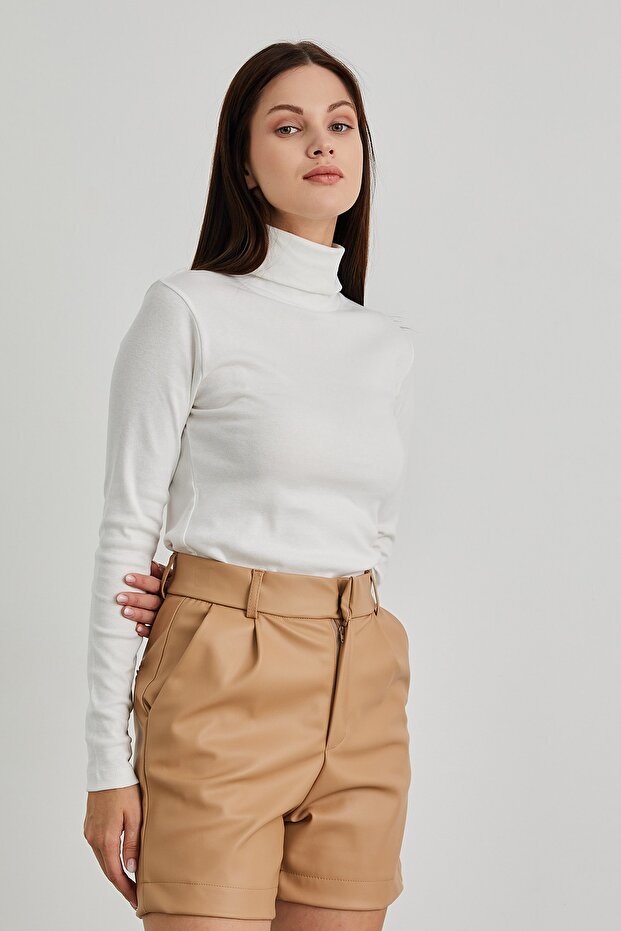 Turtleneck Blouse - 3