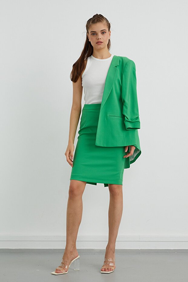 Damen-Schlitzanzugrock - 2