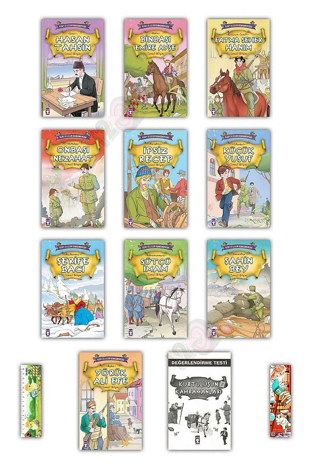 Kurtuluşun Kahramanları 1 Set (İlkokul için) - 1