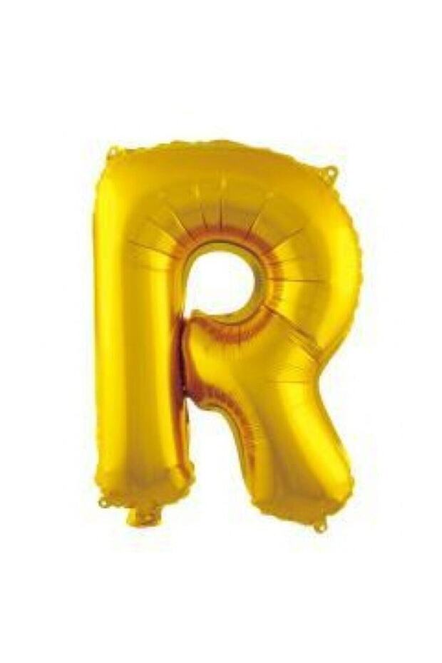 Letter Balloon Foil Small Size 16 Inch 35 Cm Gold R