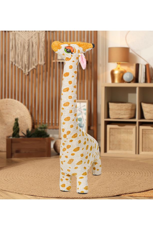 Ayakta Durmayabilir - Peluş Değildir Zürafa 100cm Oyun-uyku Arkadaşım - 4