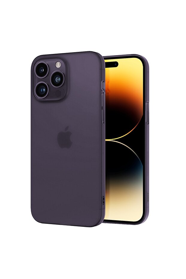 iPhone 14 Pro Slimfy Kılıf Purple - 1