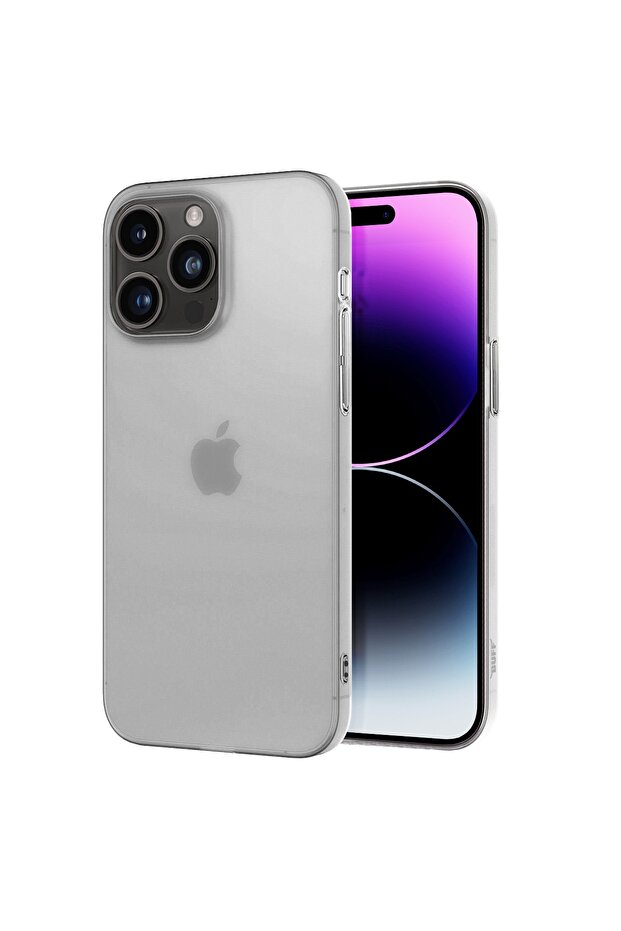 iPhone 14 Pro Max Slimfy Kılıf White - 1