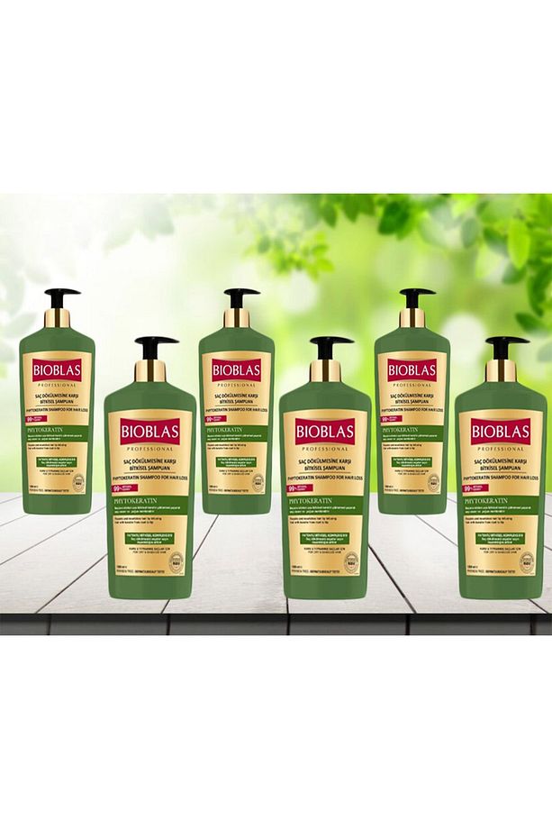 Pytokeratin Kuru Ve Yıpranmış Saçlar Için Professional Onarıcı Şampuan 1000 ML *6 Adet - 1
