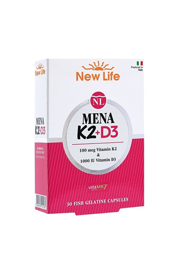 Mena Vitamin K2 + D3 30 Kapsül - AROMASIZ - 2