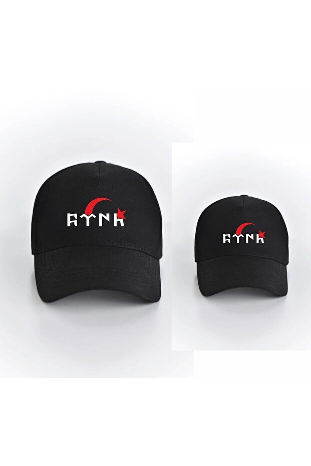 Gokturkish Turkish Printed Father Son (2-4 years old) hat