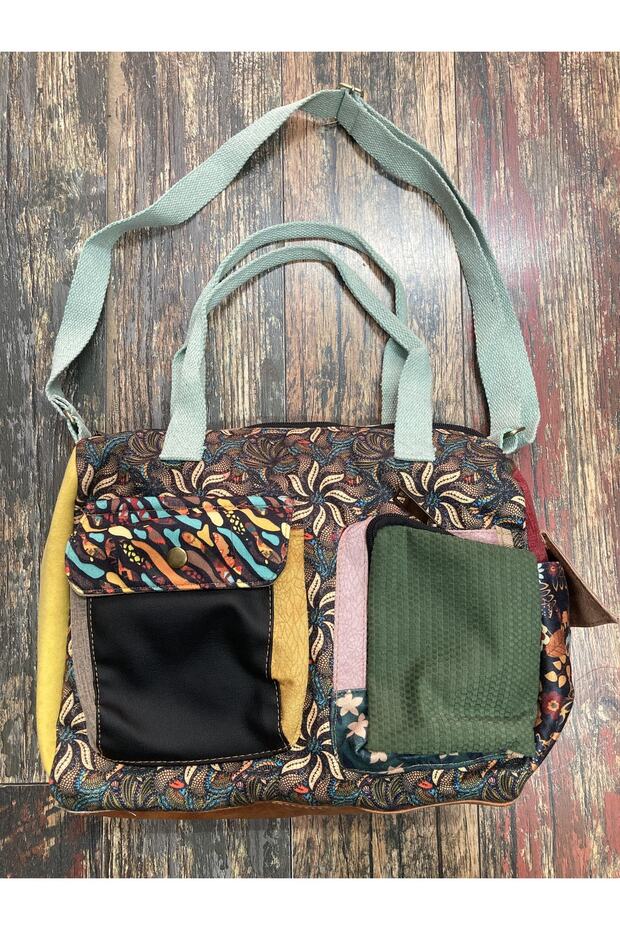 Pechwork Ethnic Authentic Bohemian Shoulder Bag Handbag Daily Use Travel Use