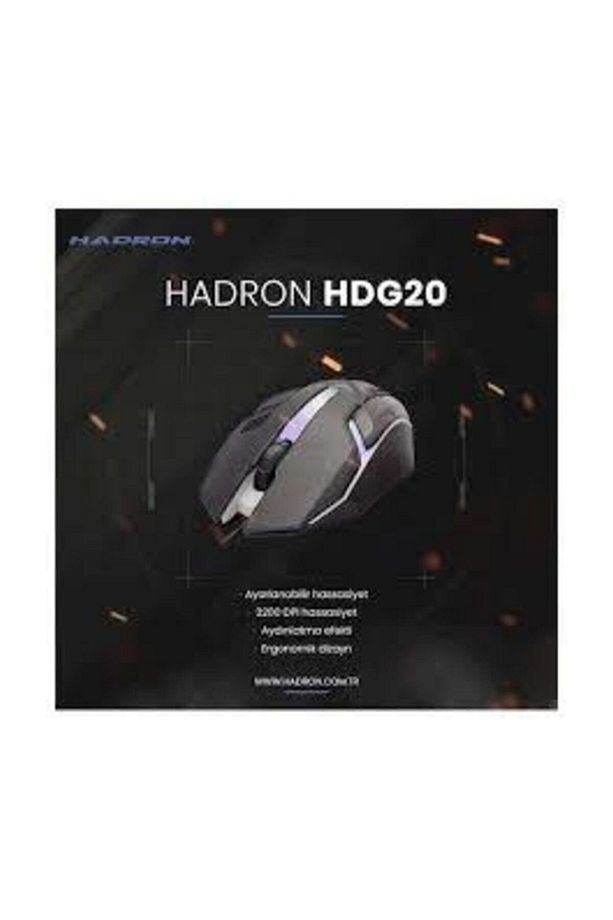 Hrg20 Mouse Kablolu Oyun Usb Ledli 1600 Dpı - 3