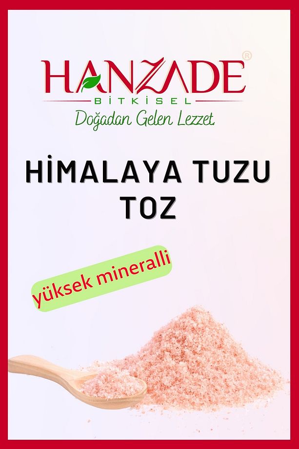 Pembe Himalaya Tuzu Toz 1 Kg x 3 Adet - 7