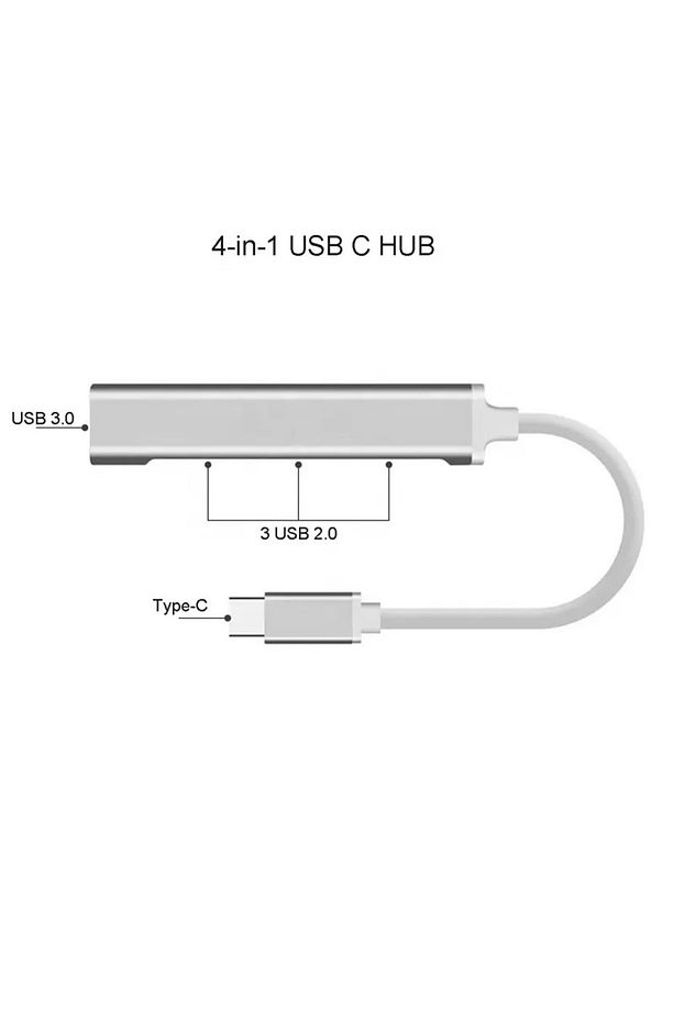 Type-c Usb Hub Çoklayıcı Usb 3.0 - 2