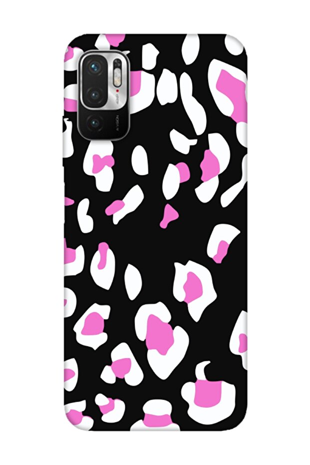 Redmi Note 10 5g Leopard Pattern Black Phone Case - 1