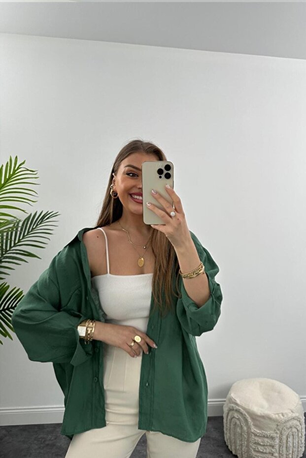 Lüx Kalite Basic Salaş Gömlek - 1