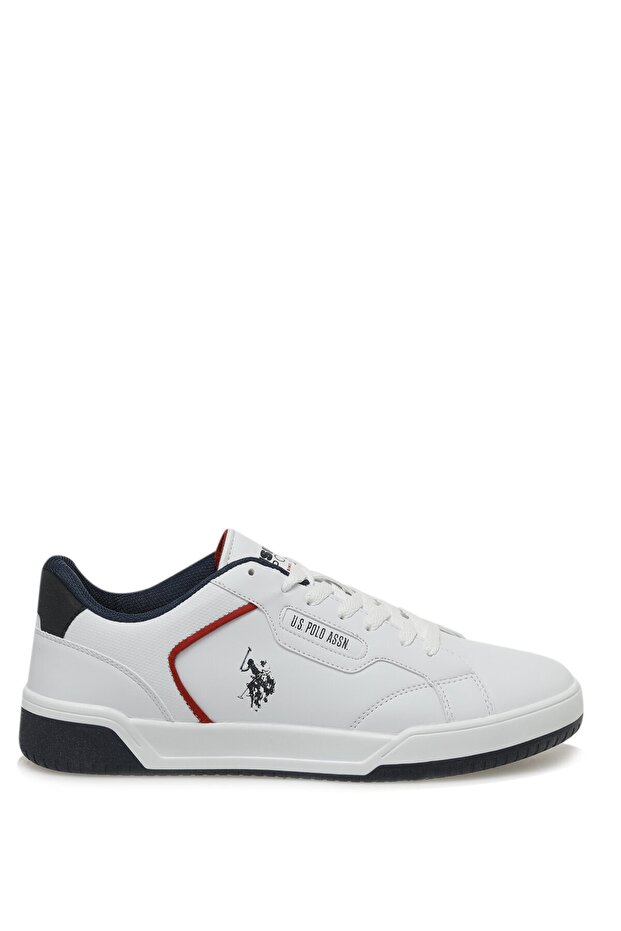 U.s. Polo Assn. Men's White Sneakers Planck 3pr
