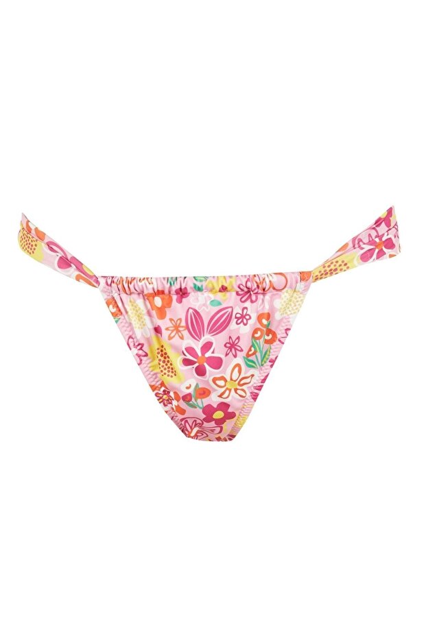Fall In Love Regular Fit Baskılı Bikini Alt - 4