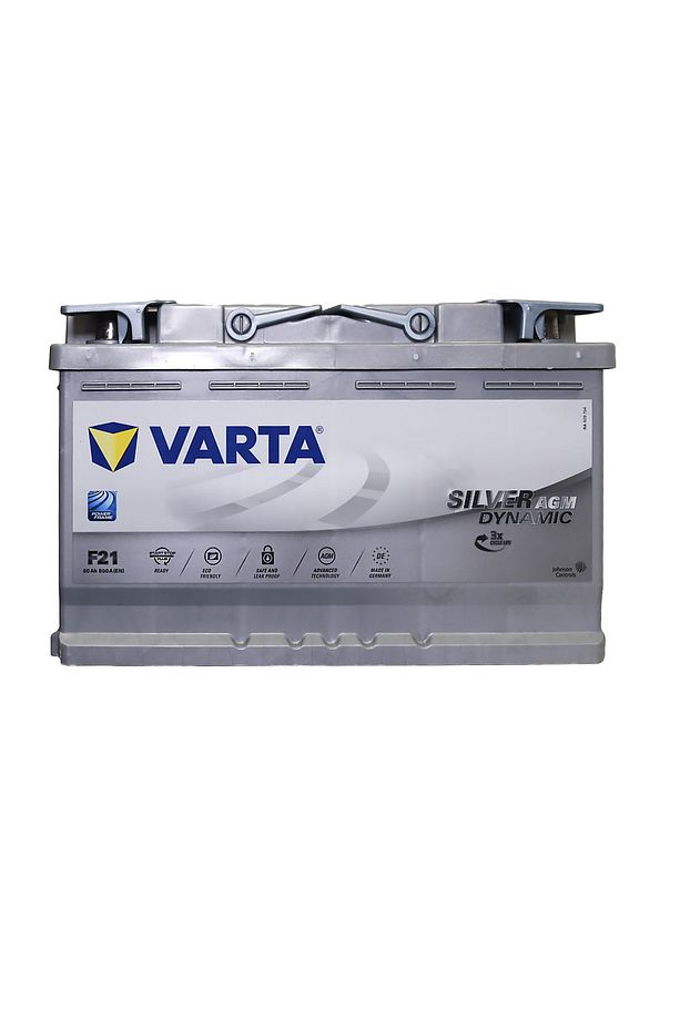 Silver Dynamic F21 Start-Stop AGM 12 V 80 Ah 800CCA Akü - 4