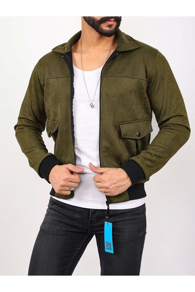 MEN'S SUEDE JACKET - 1