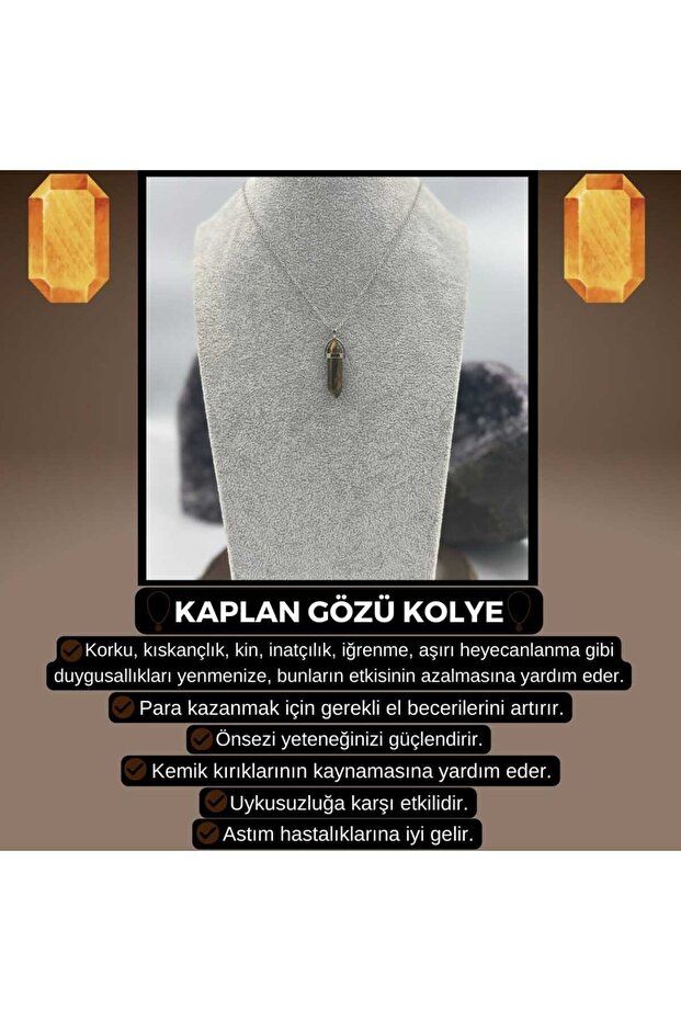 KAPLANGÖZÜ KURŞUN KOLYE - 1