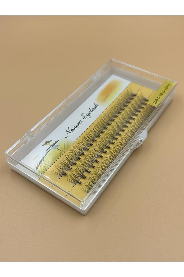 10D Demet Tekli Takma Kirpik- 10MM - 4
