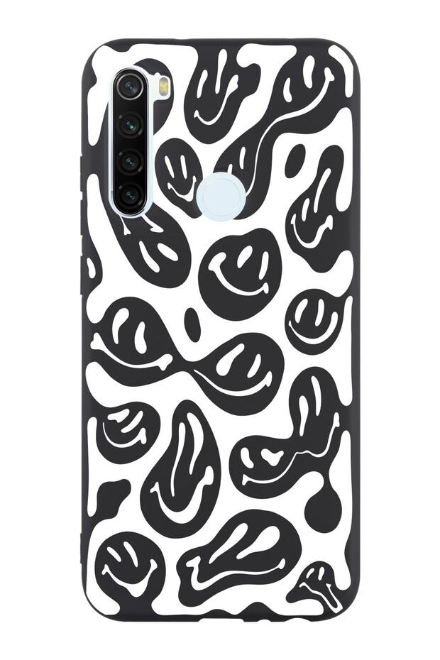 Xiaomi Redmi Note 8 Smiley Faces Patterned Phone Case - 1