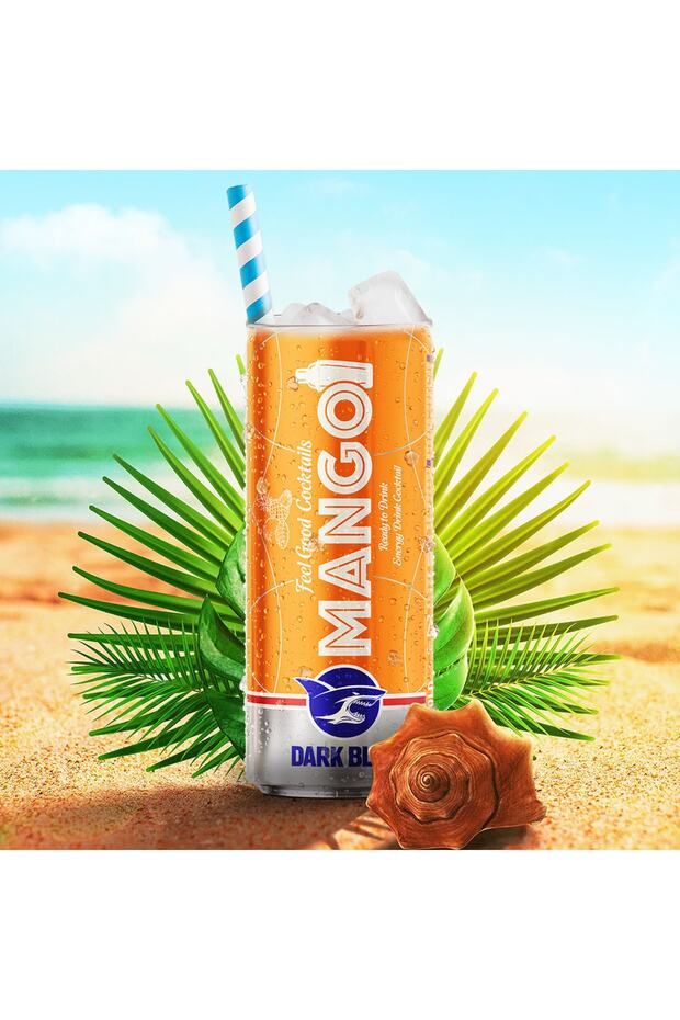 Mango Enerji Içeceği, 250 ml (12'Lİ PAKET, 12 ADET X 250 ML) - 3
