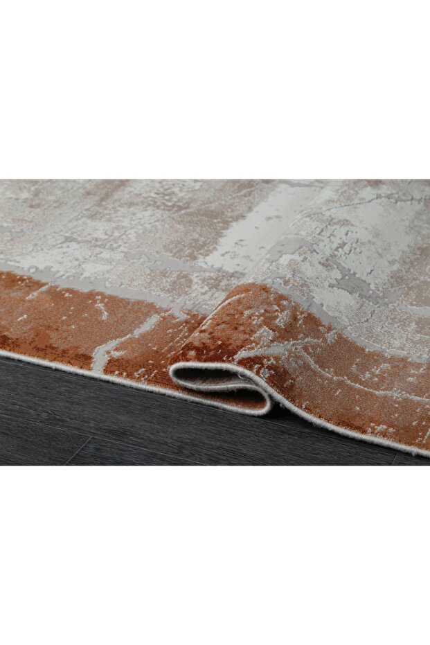 Aspendos Modern 4257t Gri-terra Akrilik Makina Halısı - 3