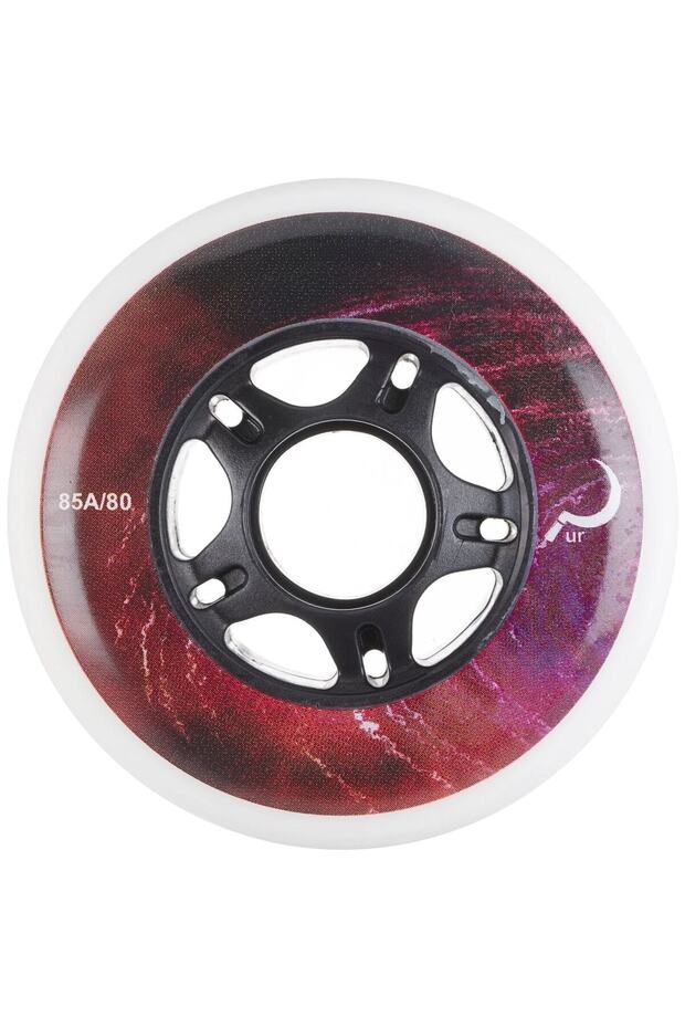 عجلة تزلج Ur Nebula White 80 مم/85A مكونة من 4 قطع