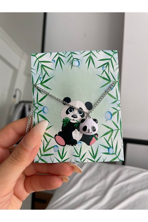 Panda Face Kolye - 1