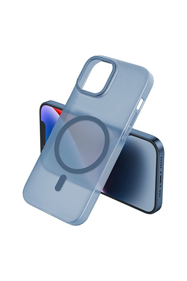 iPhone 14 TaoFit MagSafe Kılıf Blue - 2