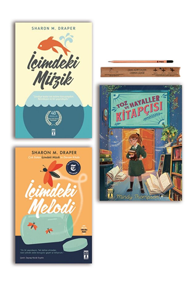 İçimdeki Müzik - İçimdeki Melodi - Toz ve Hayaller Kitapçısı Set 3 Kitap