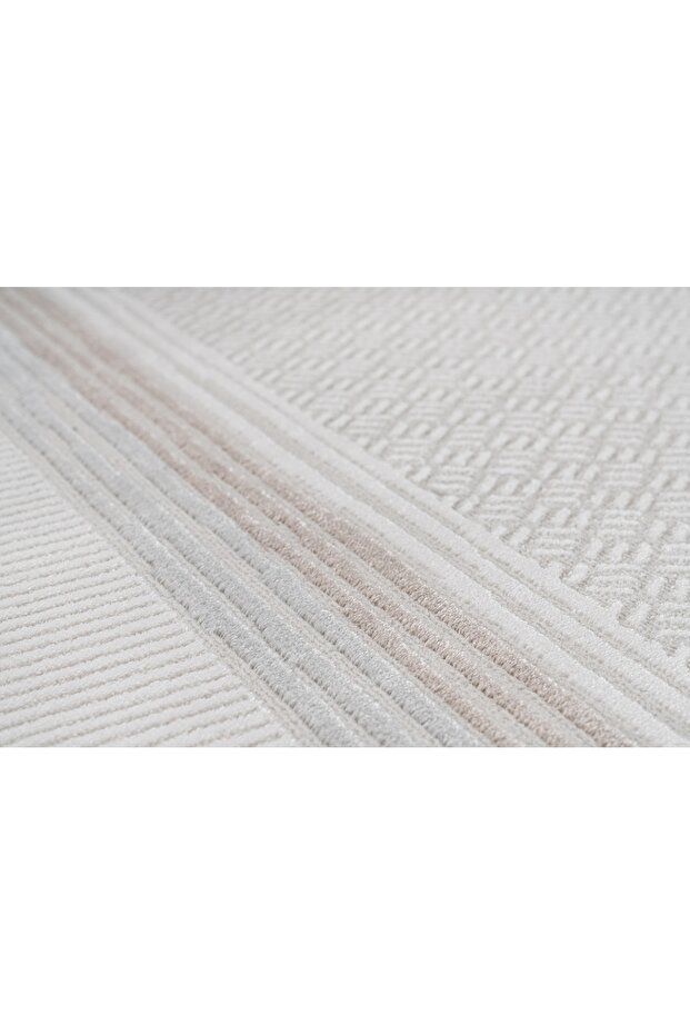 SENTO 2315C GRİ-BEJ AKRİLİK MAKİNE HALISI - 4