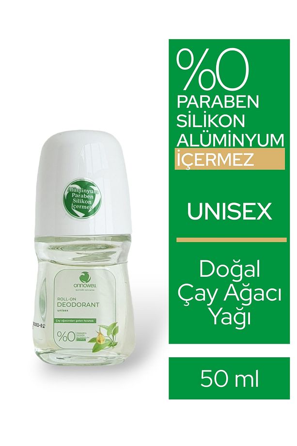 Roll-on Deodorant 50 ml - Alüminyum, Paraben Ve Silikon Içermez, Unisex - 1