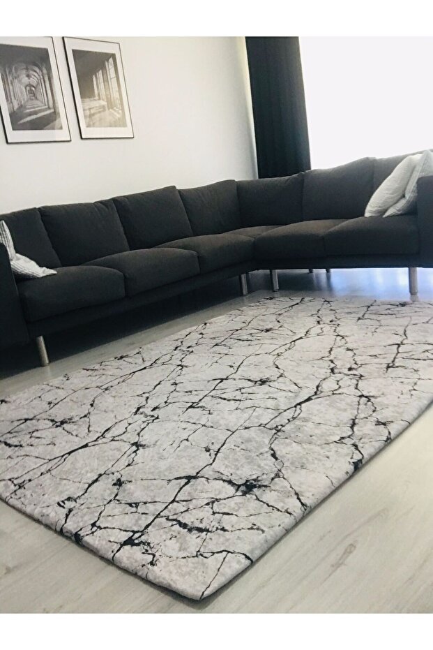 Modern Patterned Elastic Rug Cover - 2