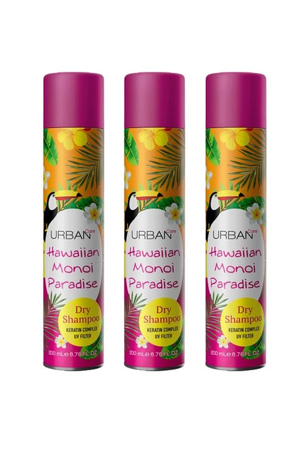 Hawaiian Monoi Kuru Şampuan 200 ml x 3 Adet - 1