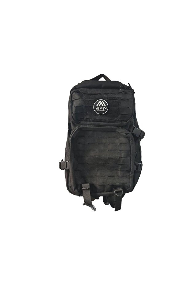 Black Tactical Backpack -Akn45 Lt