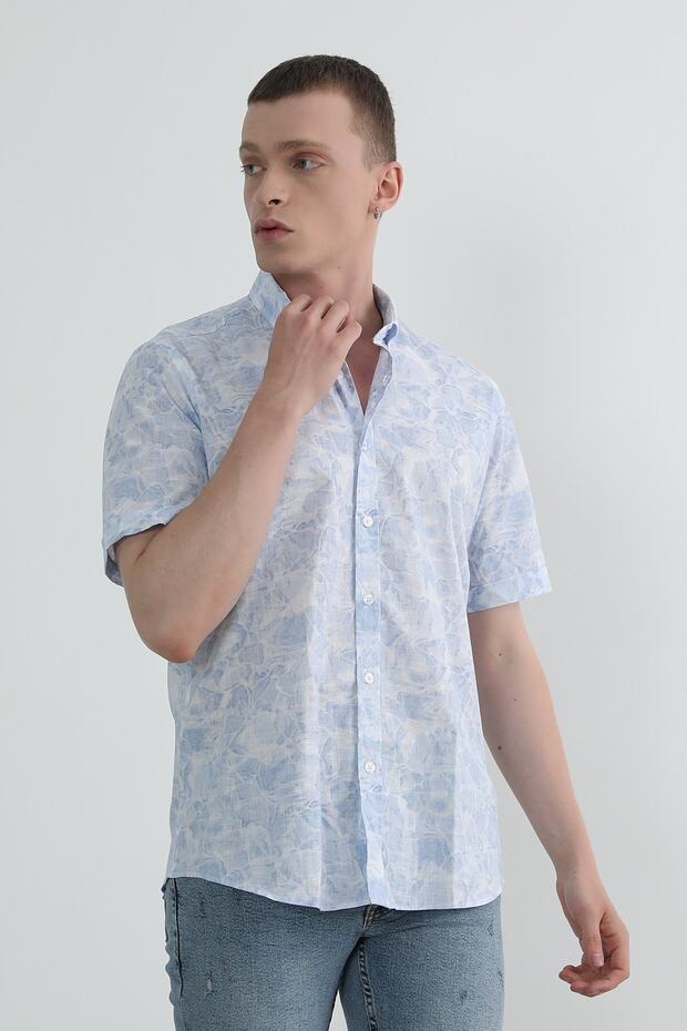 Soyut Desen Gömlek - 2