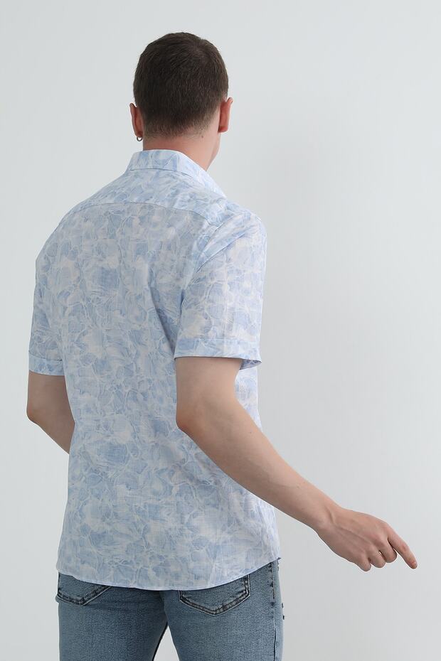 Soyut Desen Gömlek - 4