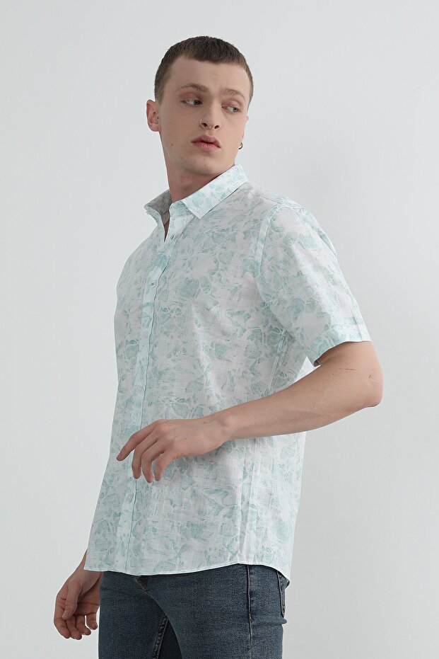 Abstract Pattern Shirt - 3