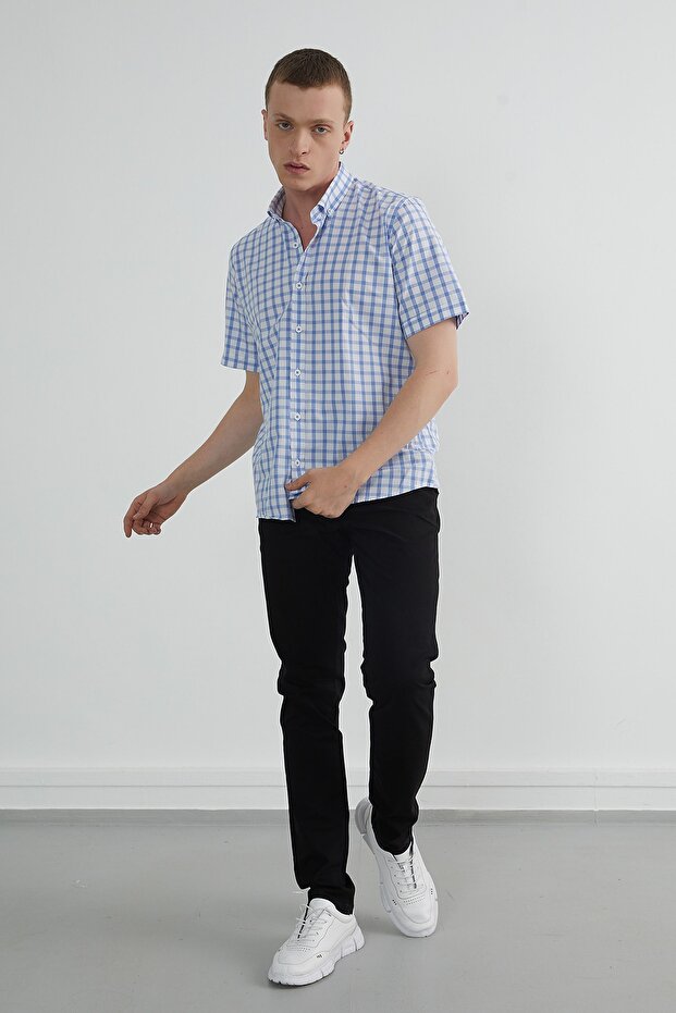 Ekose Desen Gömlek - 5