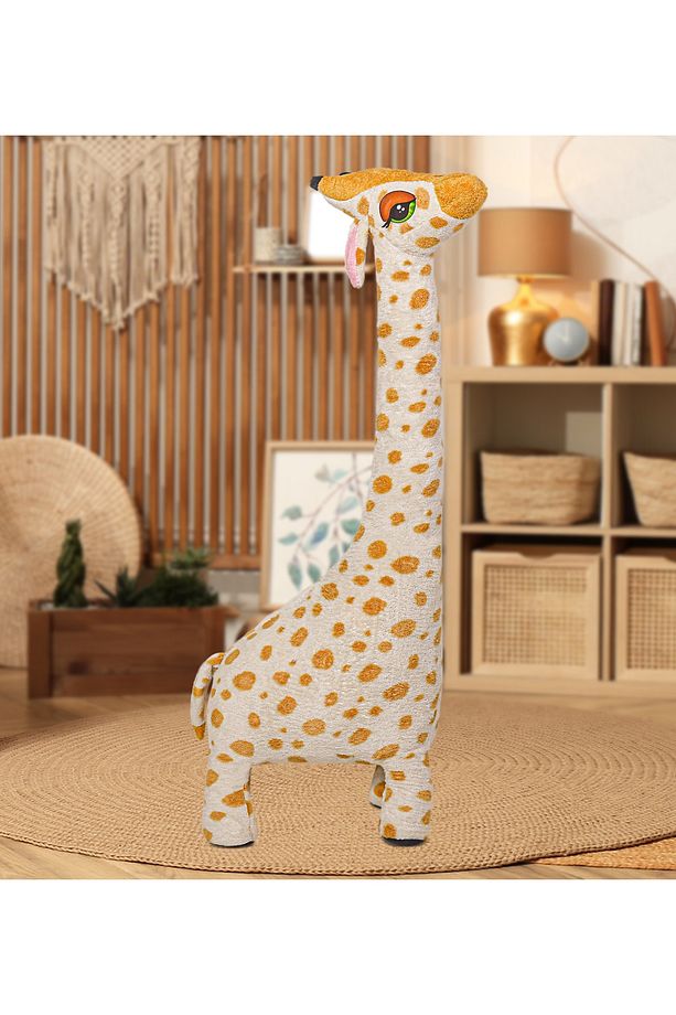 Ayakta Durmayabilir - Peluş Değildir Zürafa 100cm Oyun-uyku Arkadaşım - 5