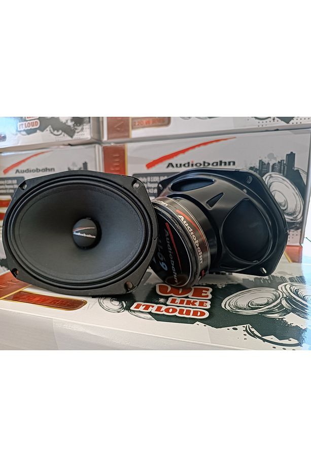 AUDİOBAHN AU69 220 RMS Oval Midrange Takımı - 2 Adet - 4
