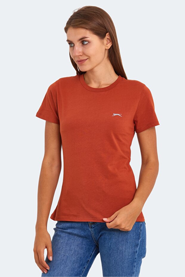 Korneli I Women's Slim Fit Brick T-Shirt