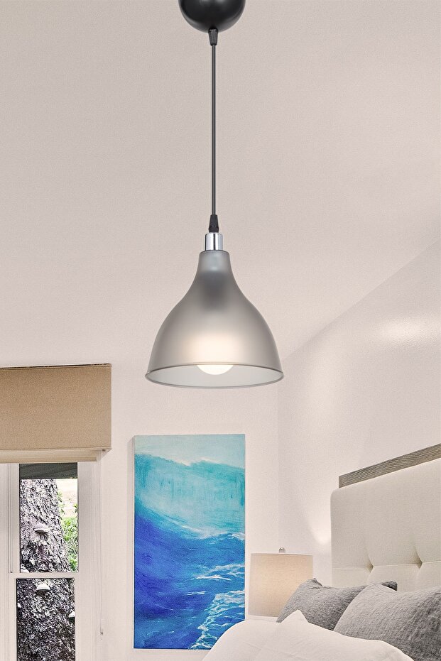 Zano Füme Tekli Sarkıt Avize - 1