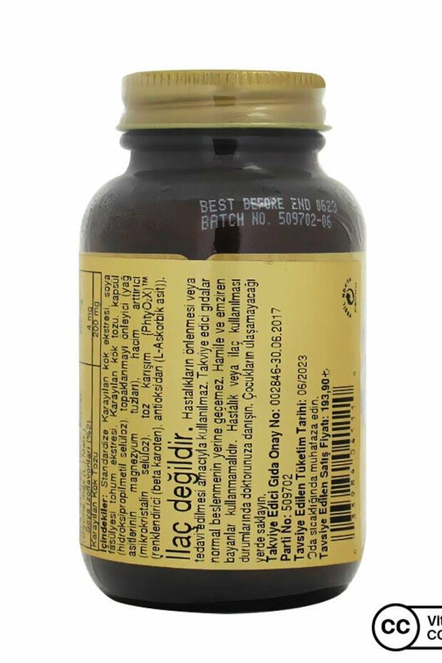 Black Cohosh Root Extract 60 Kapsül - 2