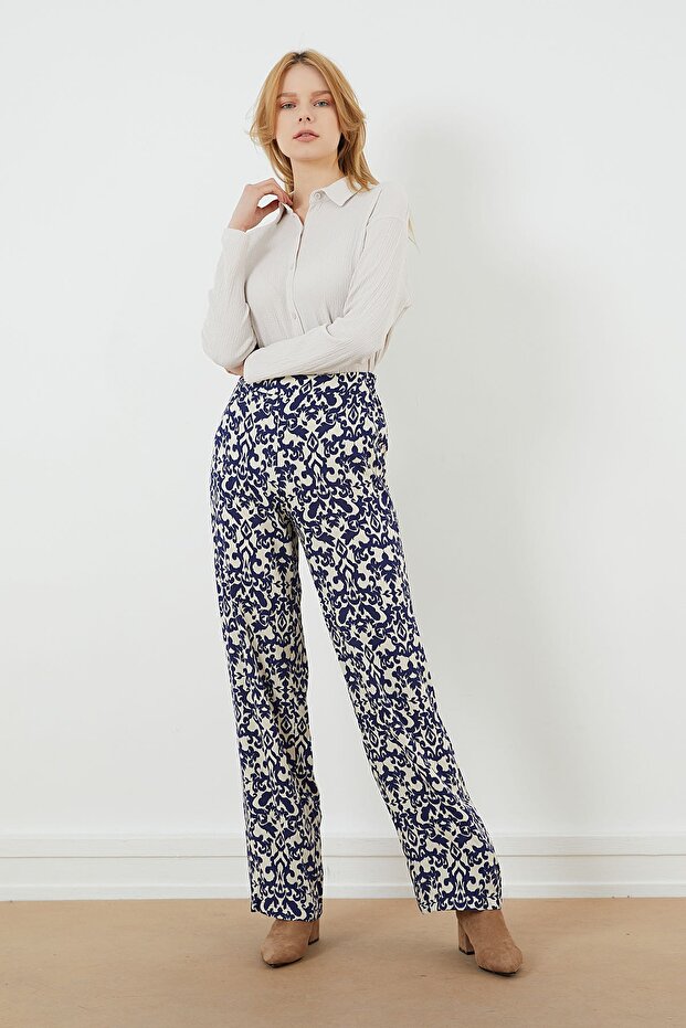 Desenli Pantolon - 2