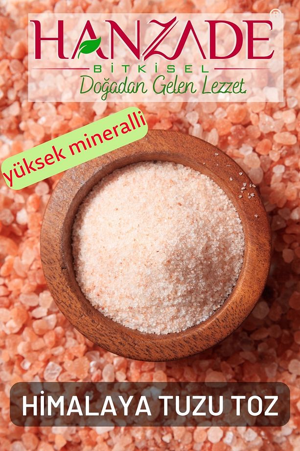 Pembe Himalaya Tuzu Toz 1 Kg x 3 Adet - 6