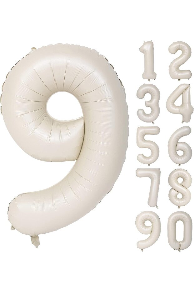 9 سنوات 74 سم كريم بالون فويل