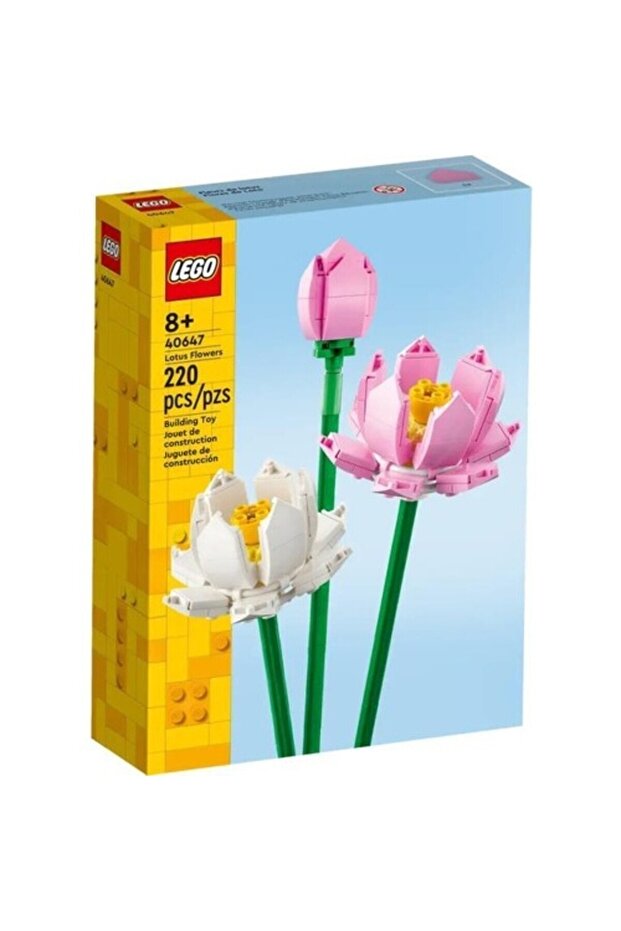 ICONIC 40647 Lotus Flowers (220 Pieces)