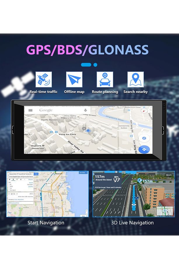 Linea 7 Inç Android 2x32 Gb Carplay, Android-auto Ve Mirorlink Özellikli Multimedya - 5